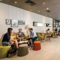 Work Central - Singapore Shopping Centre | Products Seen: [Cupcake stool, Clove Coffee Table, Secret 2.5 Seater Sofa, Tripod Dining Table, Argo – PP + Tower Chair, Rago Barstool, Junko Dining Table Round, Astro 1 & 2 Seater Sofa]